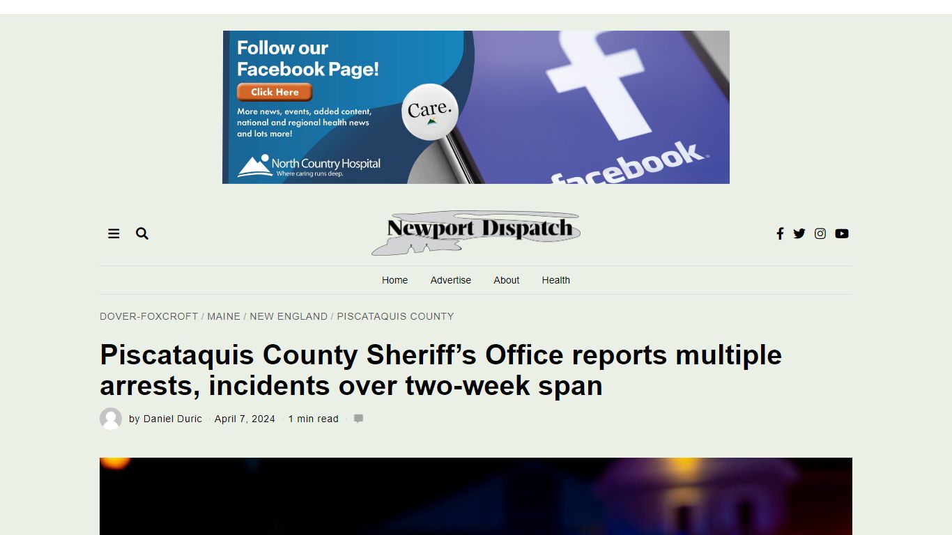 Piscataquis County Sheriff’s Office reports multiple arrests, incidents ...